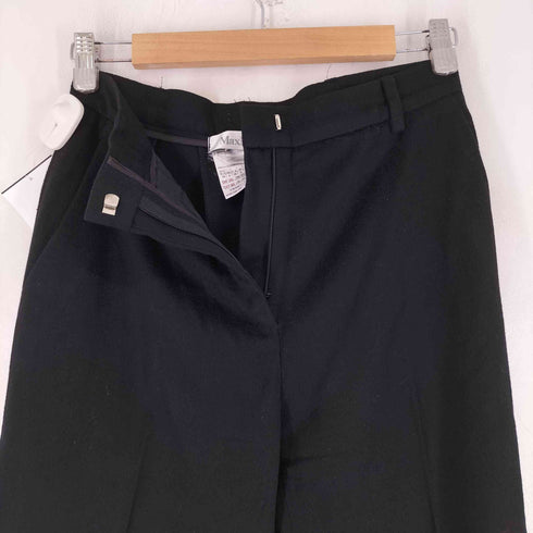 マックスマーラ MAX MARA イタリヤ製 センタープレス ウールスラックス レディース  38